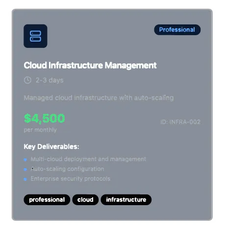 Cloud Infrastructure Management