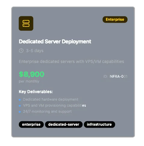 Dedicated Server Deployment